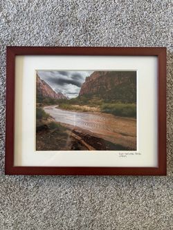 Zion National Park Photo (Framed)