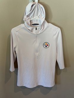 Cutter & Buck Pittsburgh Steelers Hooded Quarter-Zip Women’s XS