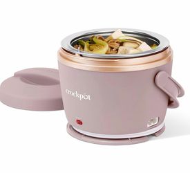 Crock-Pot 20oz Portable Electric Food Warmer, Personal Lunch Box - Pink
