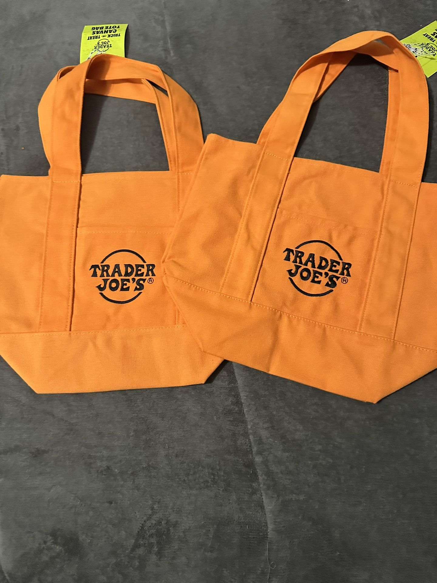 Pack Of 2 Mini Trader Joe Bags