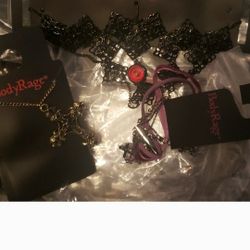 Goth Girl Jewelry Lot