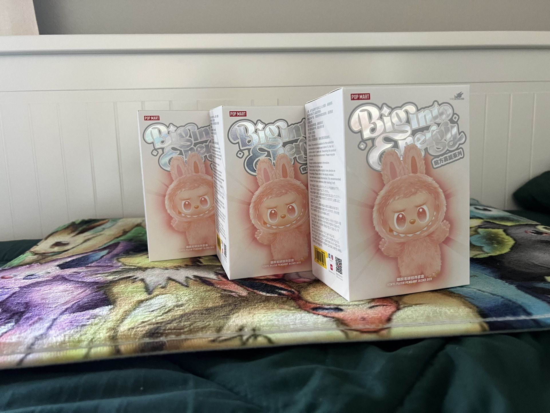 POP MART Labubu Big Into ENERGY Set – Hope x2 + Loyalty – Sealed