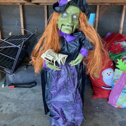 Animated Talking Witch