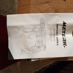 Meterk Impact Drill
