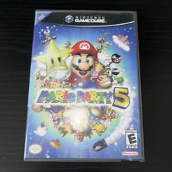 Mario Party 5 - Nintendo GameCube (2003) - Excellent Condition with Manual