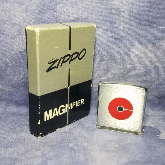 Vintage Zippo Magnifier With Box