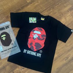 Bape Red Tee