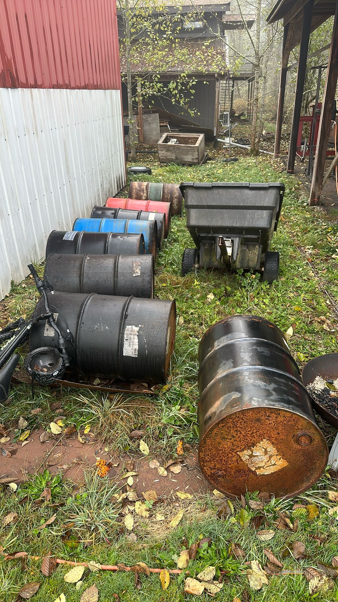 55 Gallon Steel Drums