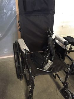 Drive wheel chair adjust with moveable back