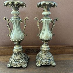 Candle Holders - Pair