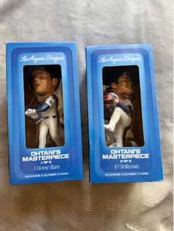 Shohei Ohtani bobblehead collection