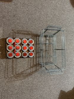 5 Chafing Racks & 12 Cans Of Fuel