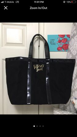 Victoria's Secret Island Getaway Beach Weekender Stripe Canvas Tote Bag NWT  for Sale in The Bronx, NY - OfferUp