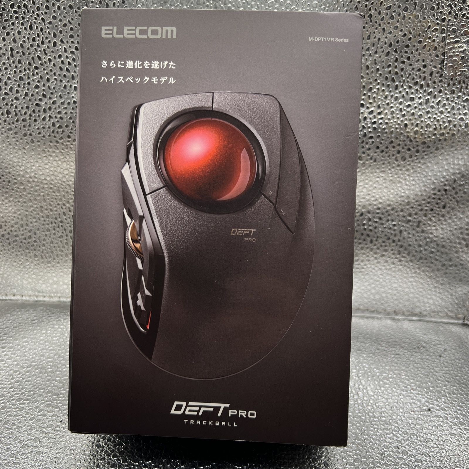 ELECOM DEFT PRO 1500 DPI Wireless Trackball Mouse - Black MH21-P25 NOB #8