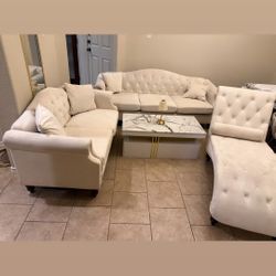 Sofa Set With Coffe table