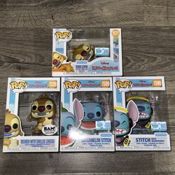 Stitch Funko Pop Bundle