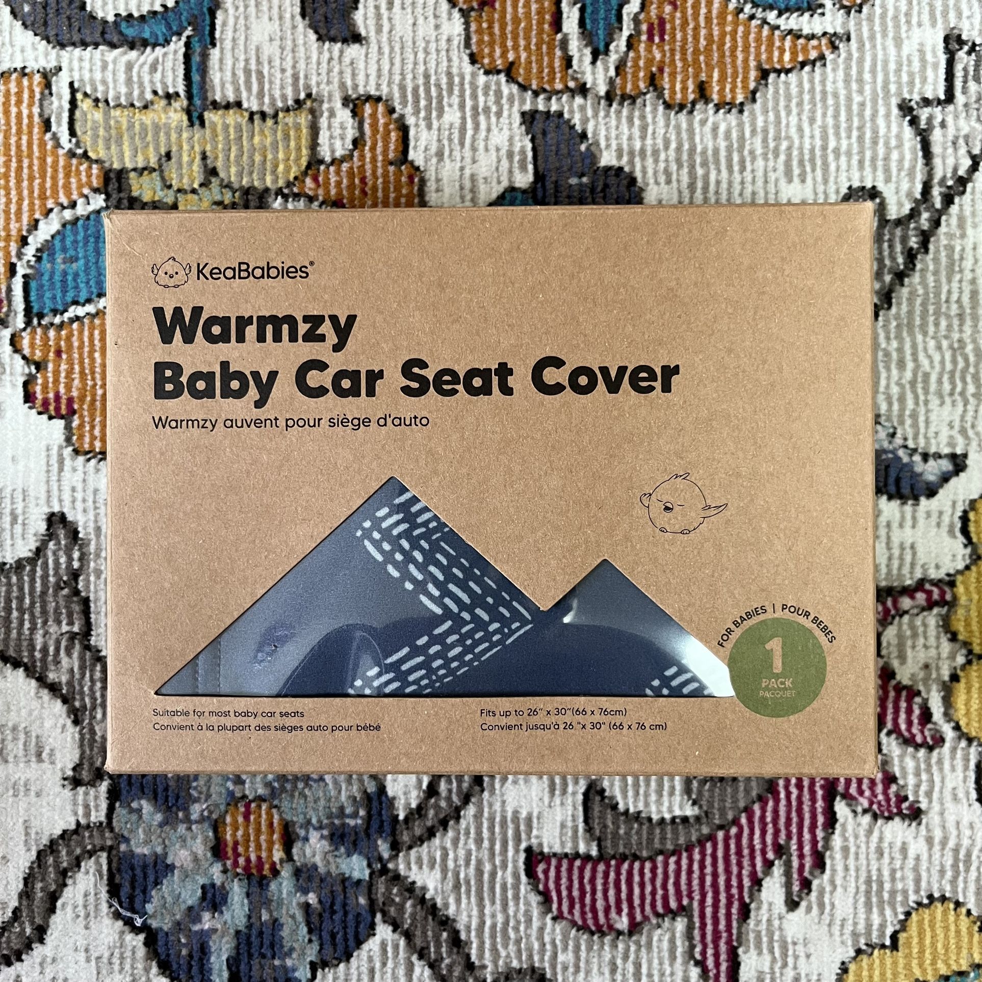 KeaBabies Warmzy Baby Car Seat Cover