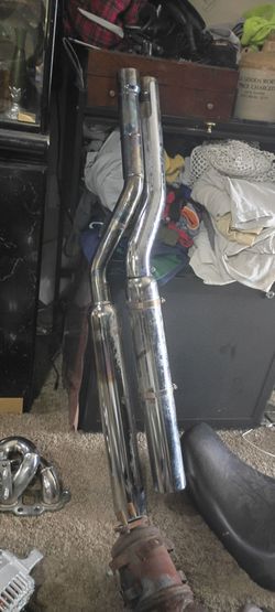 Harley Davidson Duel Pipes