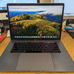 Apple MacBook Pro 15" Mid 2018 Touchbar 6 Core i9 32gb 512gb SSD
