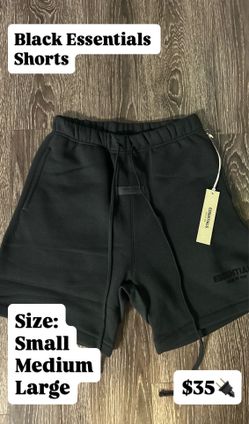 Essential shorts black, grey, light oat
