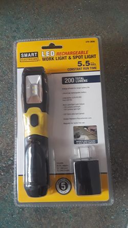 Smart Electrician LED rechargeable work light for Sale in Seattle, WA -  OfferUp