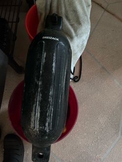 Dreizack Boat Fender Black