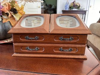 Jewelry Box.  (10.5”L x 6.5”W x 6”H ).