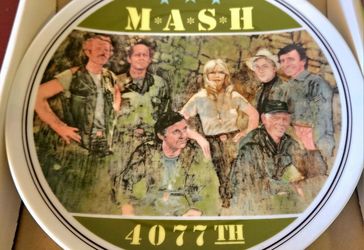 Vintage TV Show M*A*S*H Collector's Plate