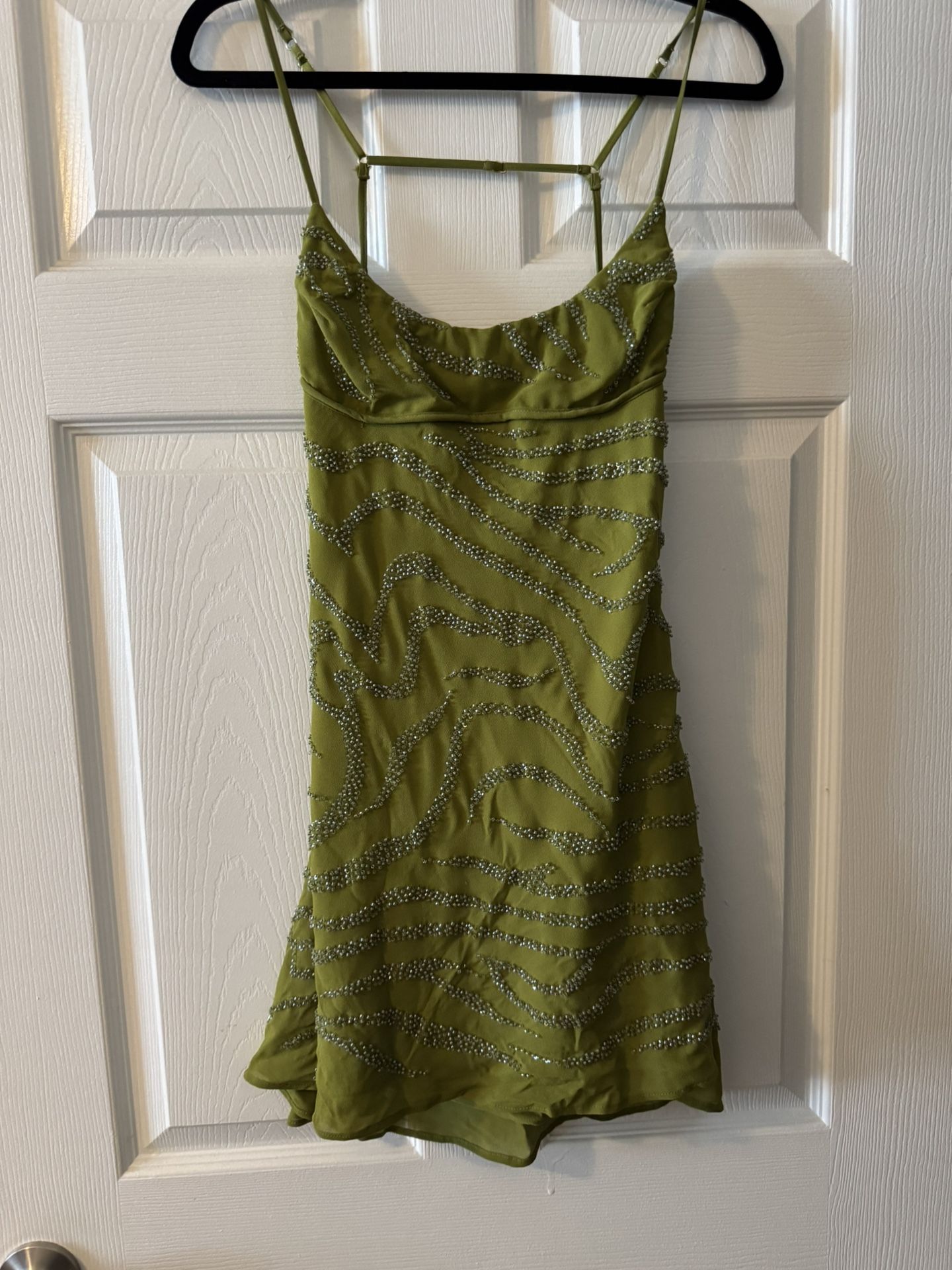 OH Polly Beaded Mini Dress