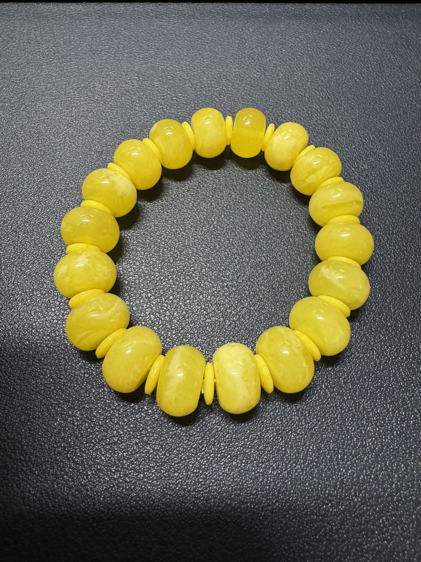 Beeswax Amber Bracelet
