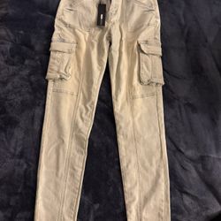 Brand New Fashion Nova Pants With Cargo Pockets 
