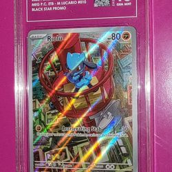 Pokemon Tag Graded Riolu And Eevee