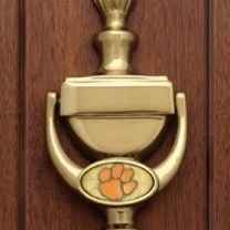 Clemson  Paw Door Knocker 
