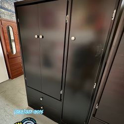 Extra Jumbo Wardrobe Closet With Drawers & Shelves 