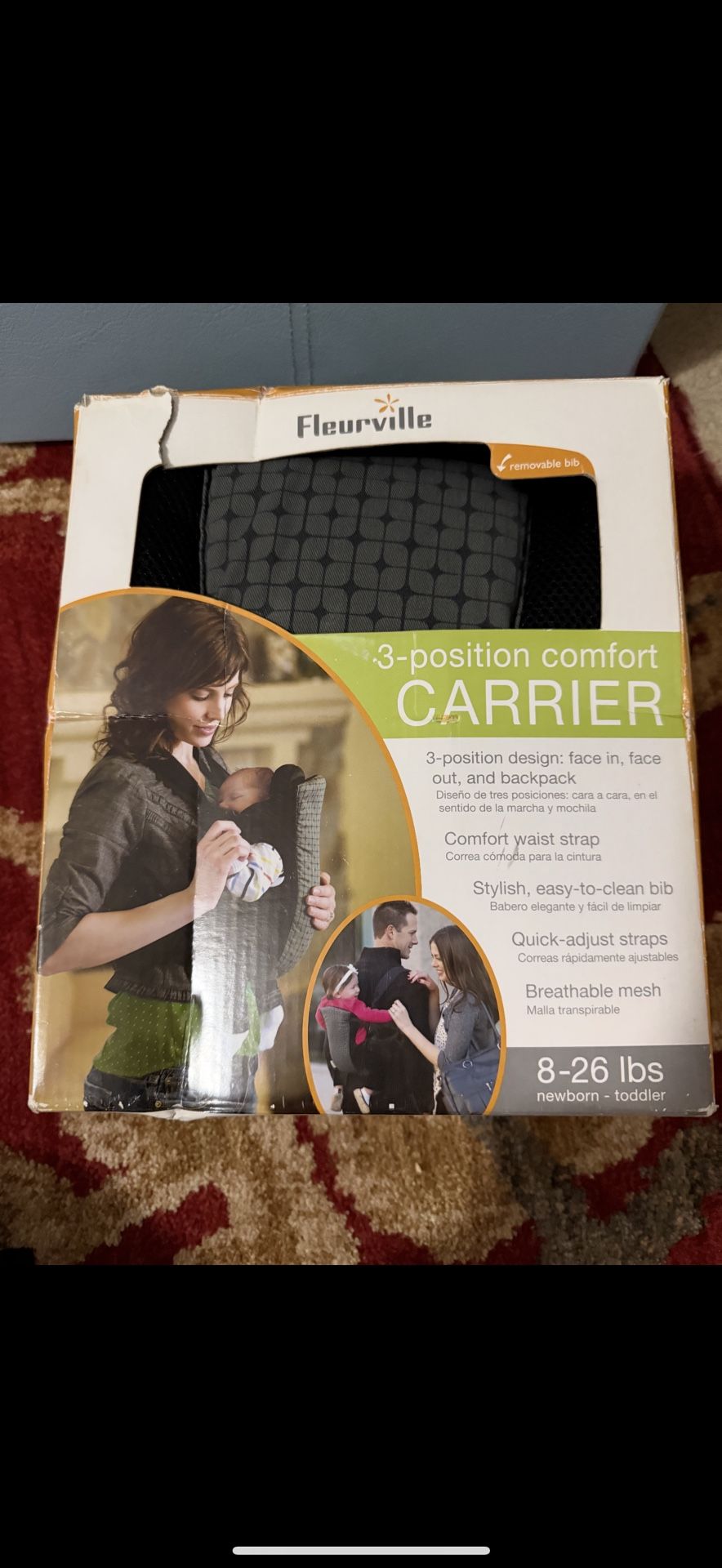 Newborn/toddler Carrier