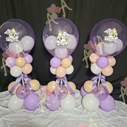 Baby Lola Balloons Centerpieces 