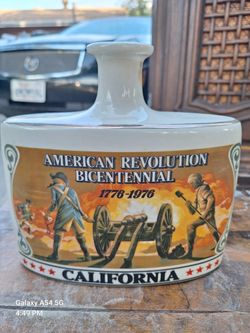 1976 Early Times Distillery American Revolution Bicentennial California Bottle