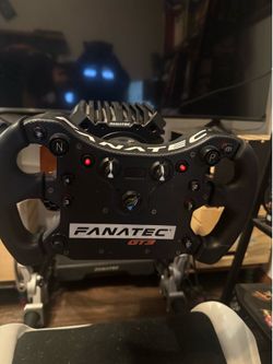 Full Fanatec Sim Racing Setup + 55” 4K TCL TV — $700 — Owatonna MN