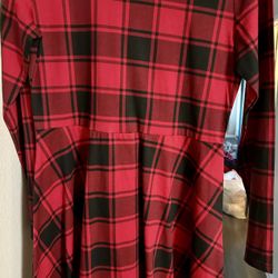 Plaid Print Girls Brand NWT