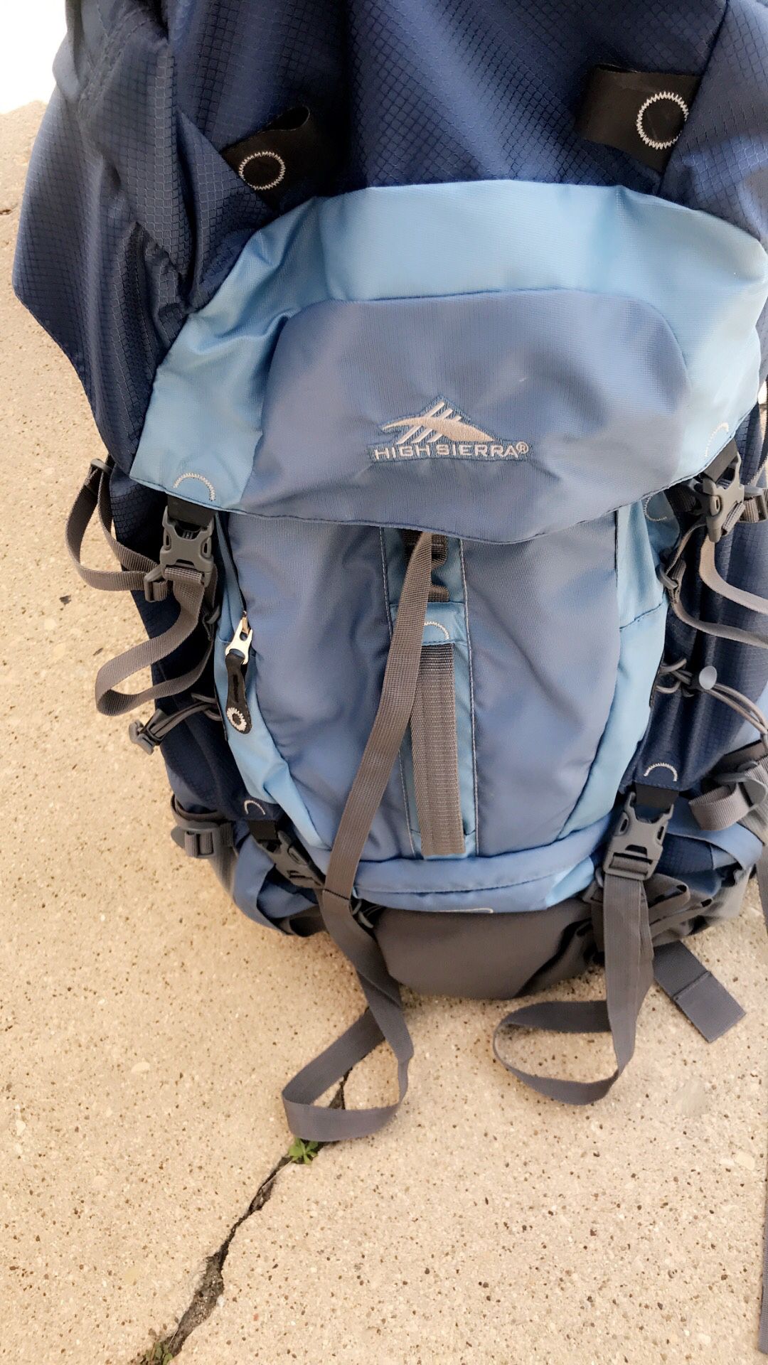 High Sierra hiking backpacks