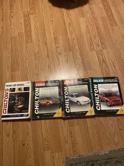 Chilton’s Repair Manuals For 5 Dollars Each 