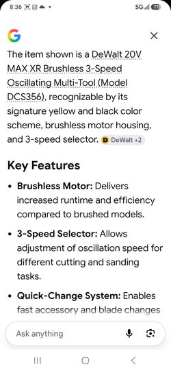 Dewalt brushless snd jobsite led spotlight flsshblight