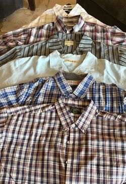 Lot of Men's Button-Up Shirts