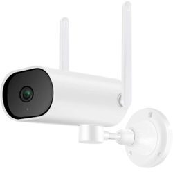 Security Camera Outdoor Pro 1080p | 2-Way Audio, Starlight Night Vision, Facial Recognition, Siren Alarm, Weatherproof, Cloud/Local Storage | Works wi