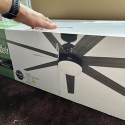 Hunter Phenomenon 70” Black Smart Fan (New)