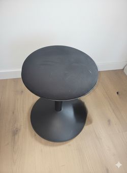 ​Adjustable Swivel Stool - Black Fabric Seat (Simple & Accurate)