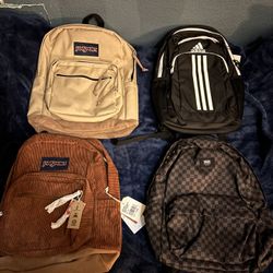 NEW BACKPACKS  For SALE