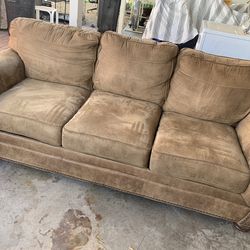 Juego de sillones cafes