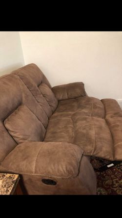 Leather couches