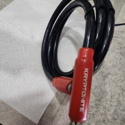 6' Kryptonite cable bike lock